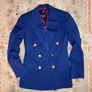 Ralph Lauren vintage Double breasted wool blazer
